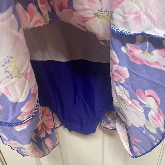 Wantdo Plus Size Skirtini One Piece Swimsuit NWT Size 26-28 - Picture 4 of 9